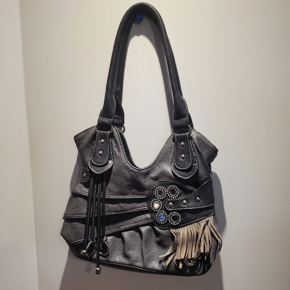 Y2K Rhinestone Shoulder Bag - Picture 6 of 8